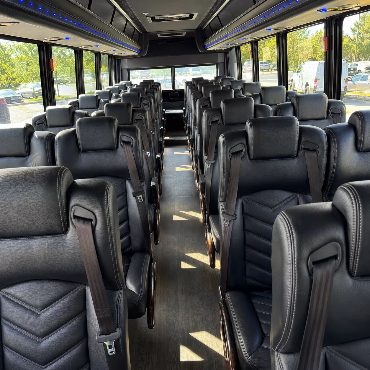 woodbridge concert transportation onboard seating